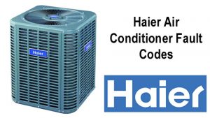 Haier Air Conditioner Fault Codes